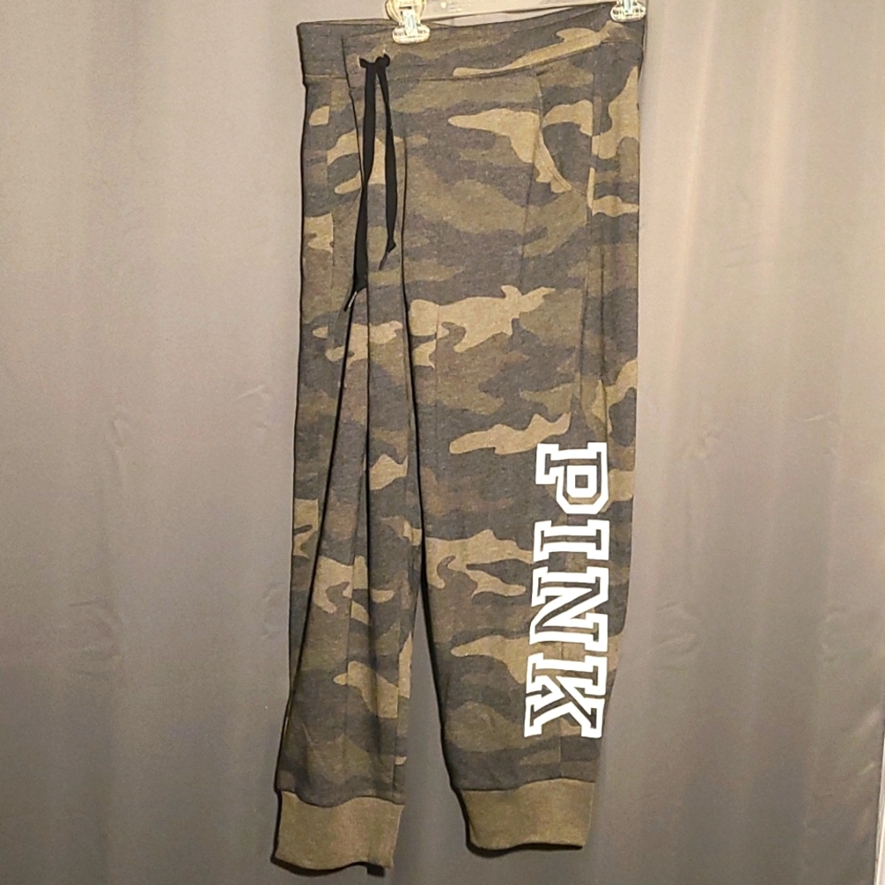 "Pink" Cammo joggers
